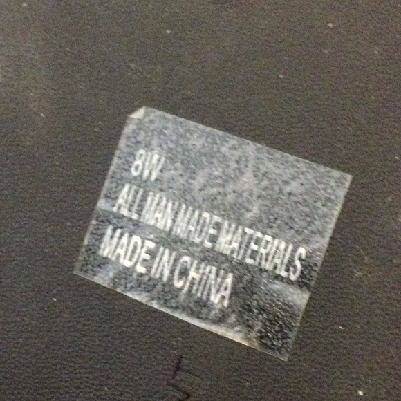 LaneBryant silver Loafers 8 wide - Picture 8 of 9